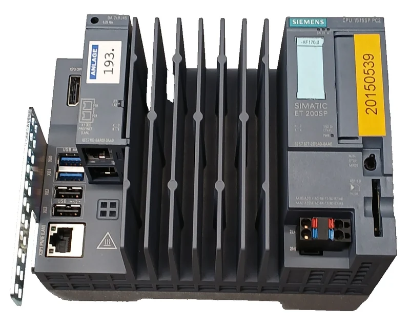 Siemens ET200SP Open Controller 6ES7677-2DB40-0AA0 CPU1515SP PC2