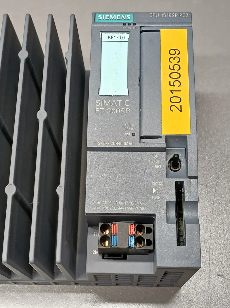 Siemens ET200SP Open Controller 6ES7677-2DB40-0AA0 CPU1515SP PC2