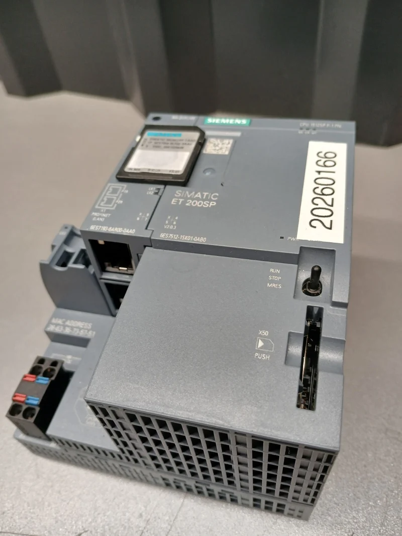SIEMENS SIMATIC ET 200SP F-CPU 6ES7 512-1SK01-0AB0