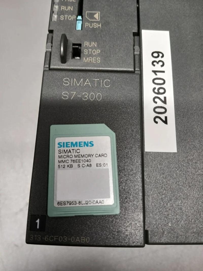 Siemens SIMATIC S7-300 CPU313C-2 DP 6ES7 313-6CF03-0AB0 + 6ES7 313-6CF03-0AB0
