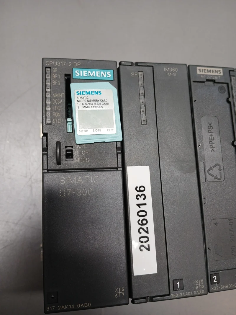 Siemens SIMATIC S7-300 CPU317-2 DP / 6ES7 317-2AK14-0AB0