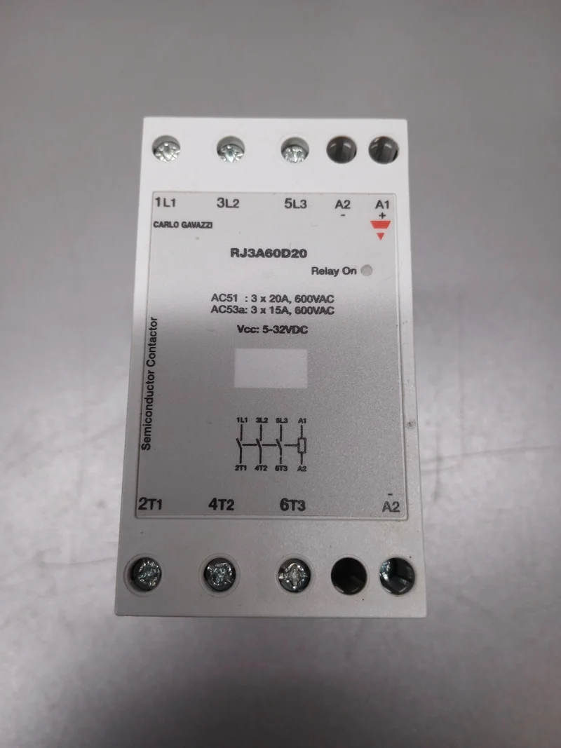Carlo Gavazzi RJ3A60D20 Halbleiterrelais Semiconductor RJ3A60D20