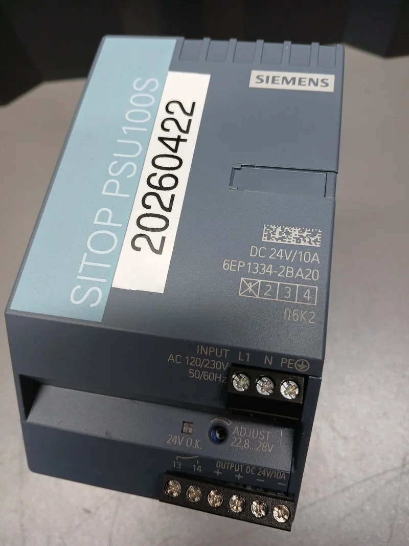 Siemens SITOP PSU100S 6EP1334-2BA20 Power Supply 10A