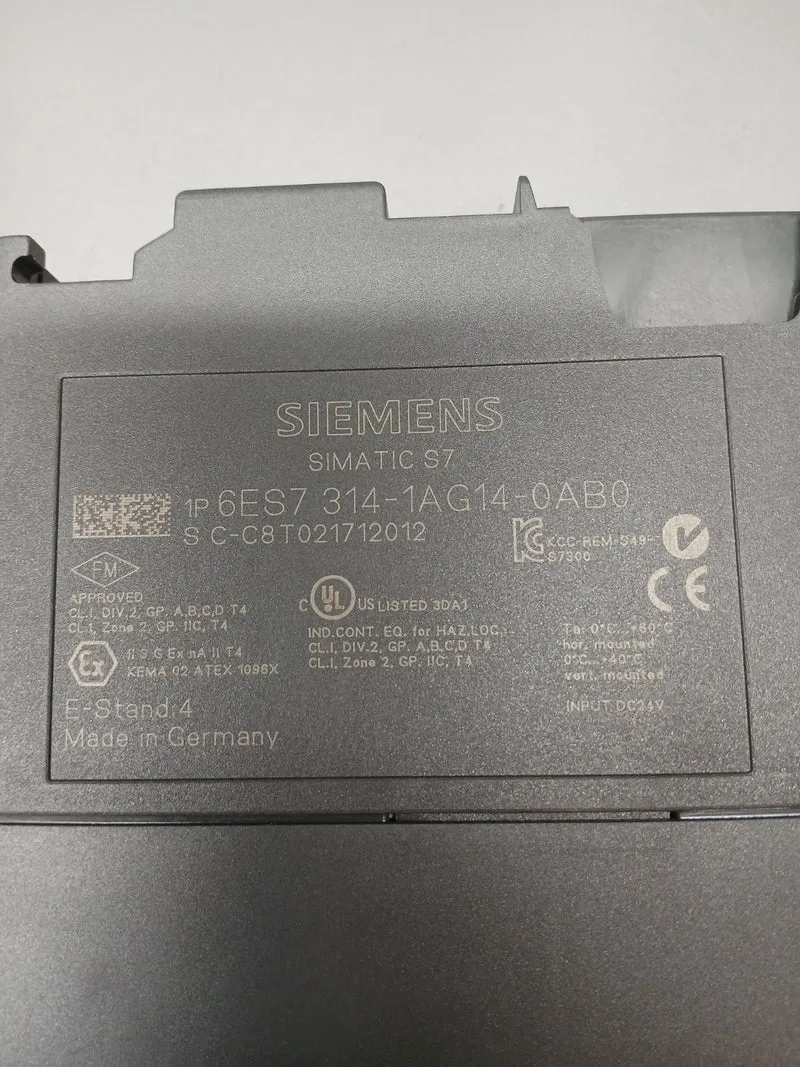 Siemens SIMATIC S7-300 6ES7 314-1AG14-0AB0