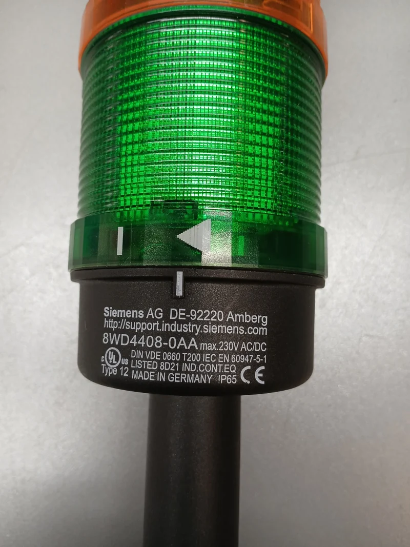 Siemens Signalleuchte 8WD4408-0AA, grün gelb und blau