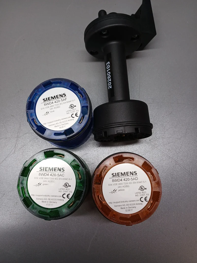 Siemens Signalleuchte 8WD4408-0AA, grün gelb und blau