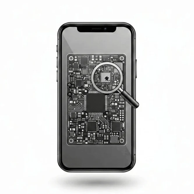iPhone 16e Logicboard Diagnose