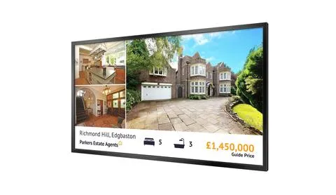 Ultra Heller Digitaler Monitor von 43 Zoll bis 75 Zoll, mit 3500 cd/m²