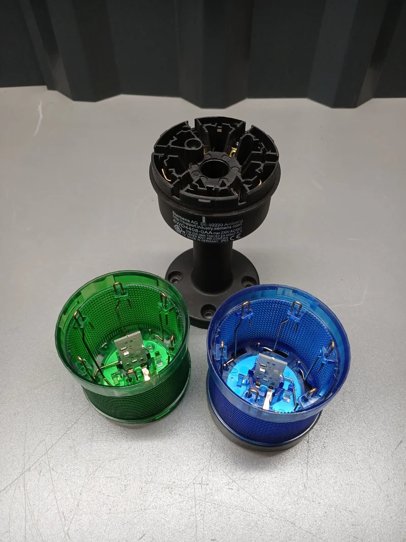Siemens Signalleuchte 8WD4408-0AA, grün und blau