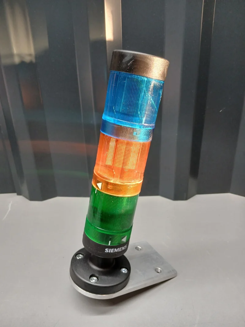 Siemens Signalleuchte 8WD4 208-0AA, grün gelb und blau