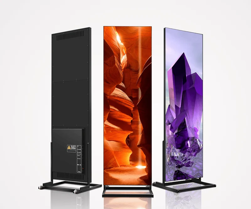 LED Video Totem Indoor München – P2/P3 freistehend