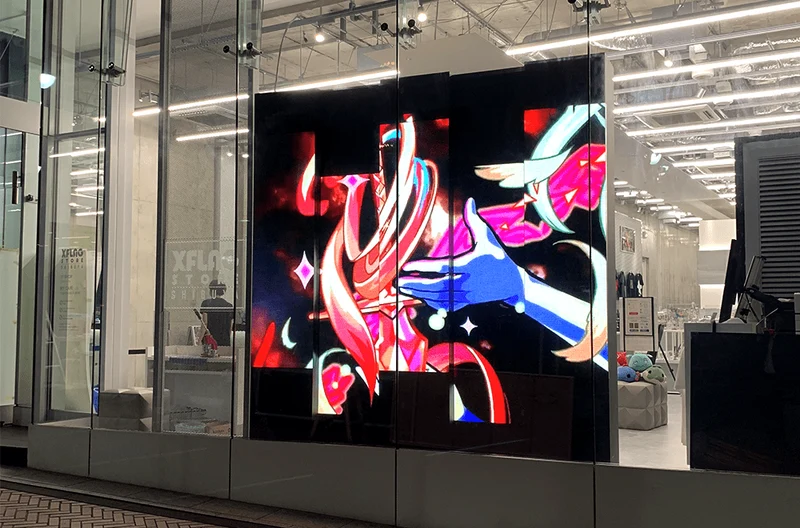 LED Video Totem Indoor München – P2/P3 freistehend