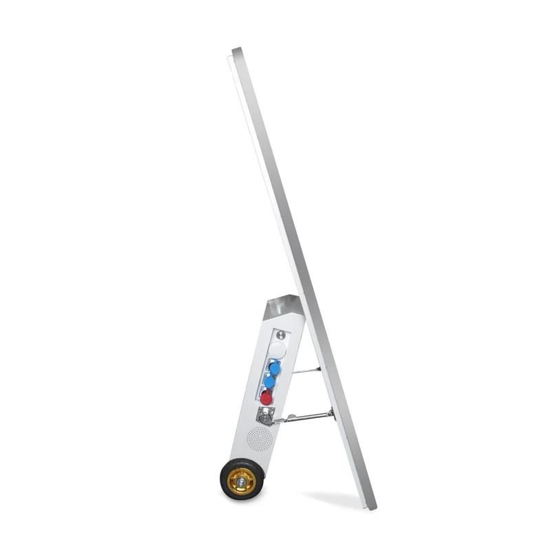 Digitaler Kundenstopper 43 Zoll 400 bis 1800 cd/m² mit Akku, tragbar, in Weiß oder Schwarz, für den Außenbereich