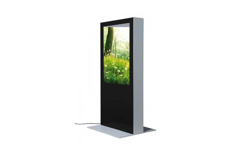Digital Signage Stele, doppelseitig 43" - 55"