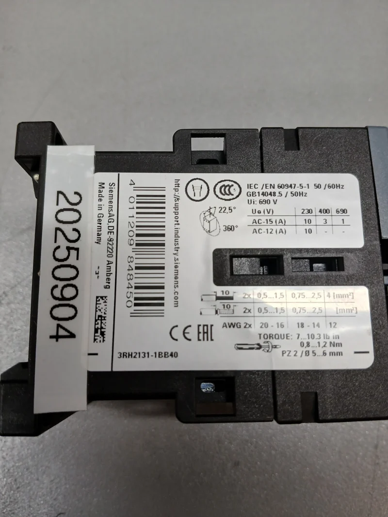 Siemens Schütz 3RH2131-1BB40 SIRIUS