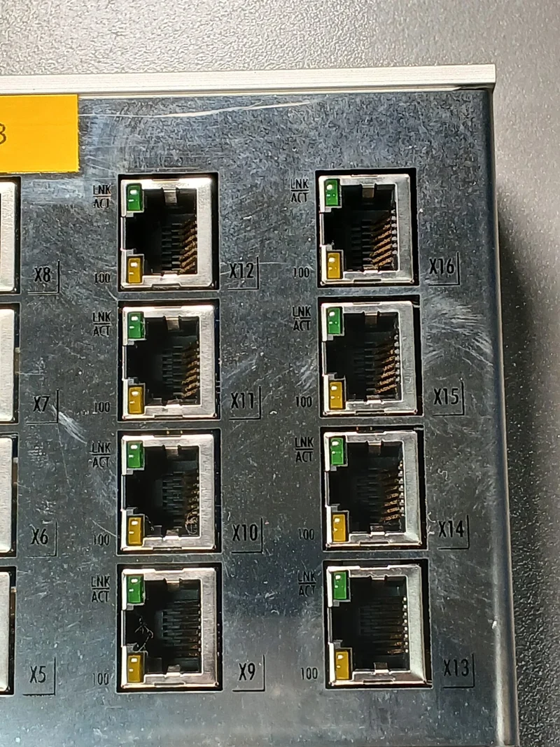 Beckhoff CU2016-0000 Ethernet Switch 16-Port 10/100 MBit/s RJ45 24V DC Top