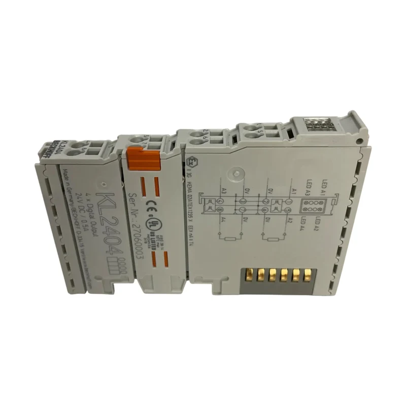 Beckhoff KL2404 Busklemme 4-Kanal Digitalausgang 24V DC 0.5A Ersatzteil Technik