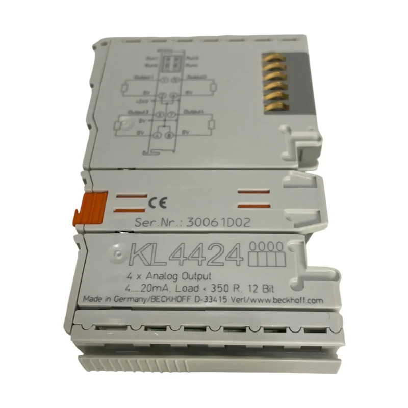 Beckhoff KL4424 Bus Terminal 4-Kanal Analogausgang Strom 4-20mA Ersatzteil