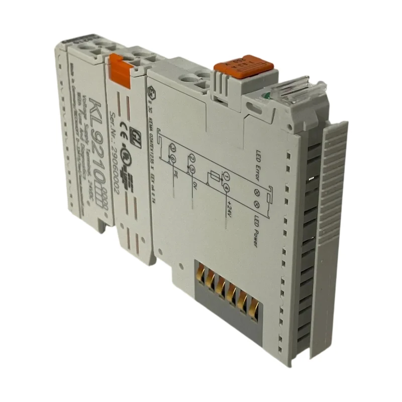 Beckhoff KL9210 Busklemme Potentialversorgungsmodul 24V DC Diagnose Sicherung