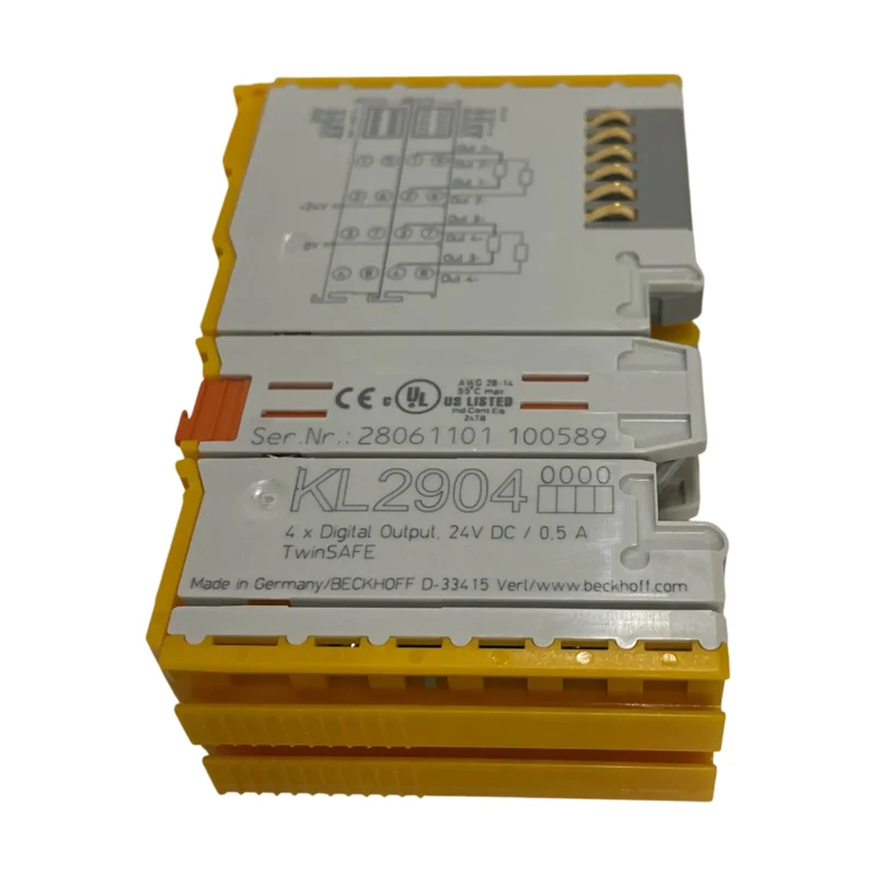 Beckhoff KL2904 TwinSAFE Busklemme 4-Kanal Digitalausgang Safety SPS Klemme