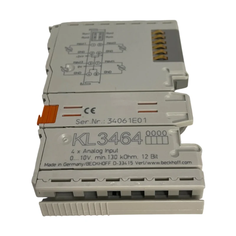 Beckhoff KL3464 Busklemme 4-Kanal Analogeingang 0-10V SPS Klemme Steuerung