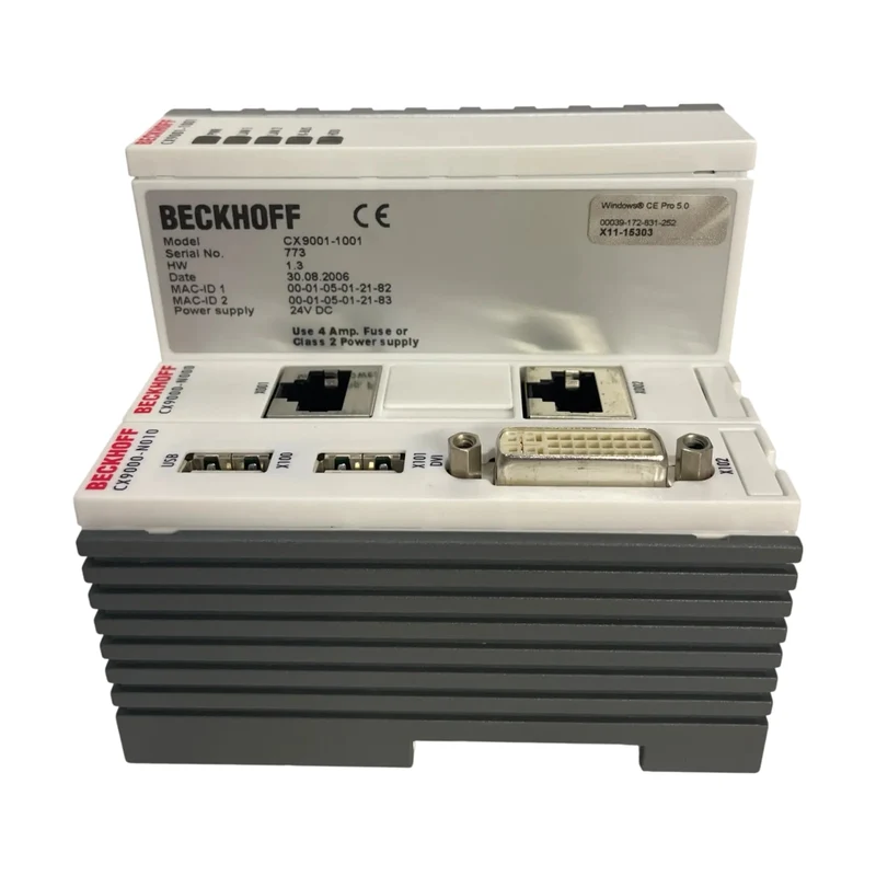 Beckhoff CX9001-1001 Embedded-PC Ethernet Controller SPS Steuerung Industrie