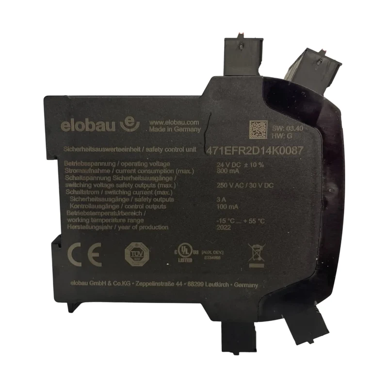 Elobau 471EFR2D14K0087 Sicherheitsauswerteinheit Ersatzteil Technik Einsatz