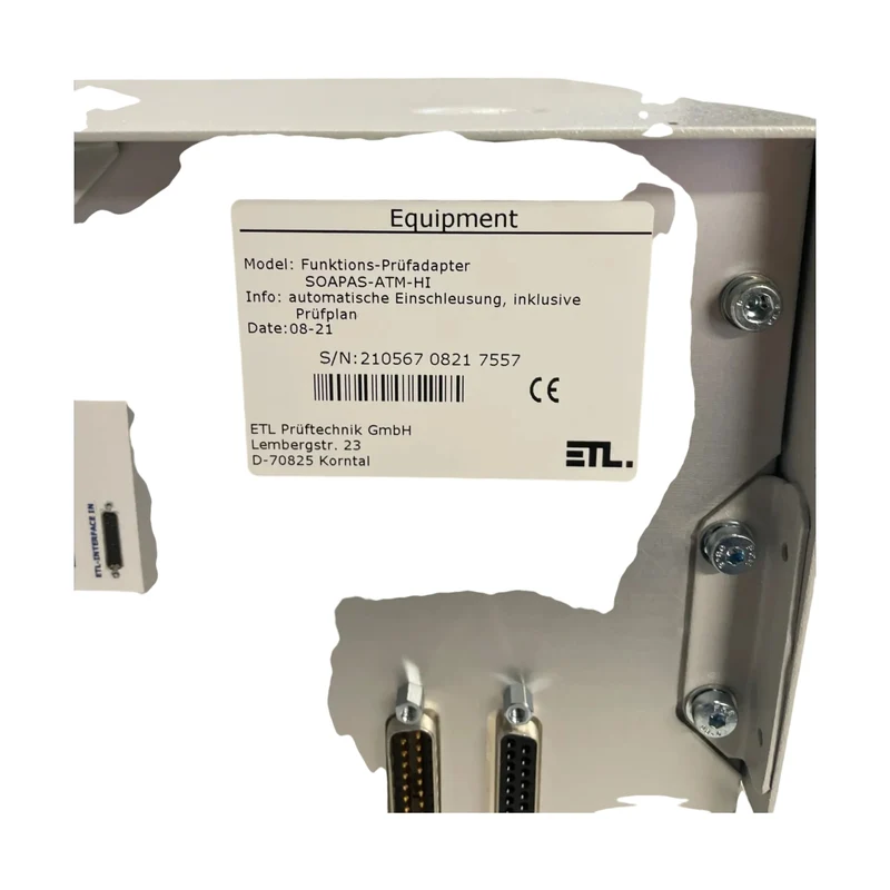 ETL SOAPAS-ATM-HI Prüfmodul Prüftechnik Messtechnik Modul Industrie Einsatz