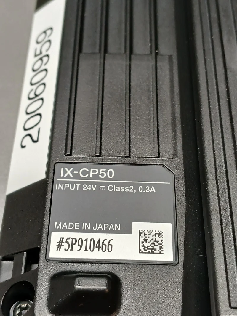 Keyence IX-CP50 Bedienpanel Steuergerät Display 24V 0.3A