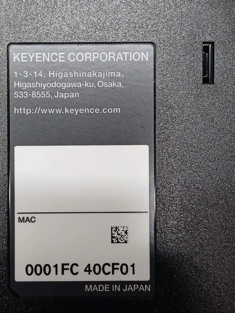 Keyence N-L20 Kommunikationsmodul, 24V DC, 380mA, Ethernet & USB