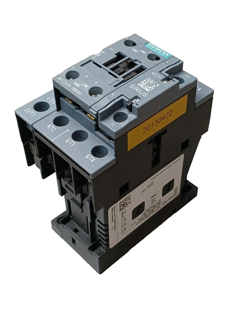 Siemens Schütz 3RT2325-1BB40 SIRIUS 24V 60A DC Schaltleistung
