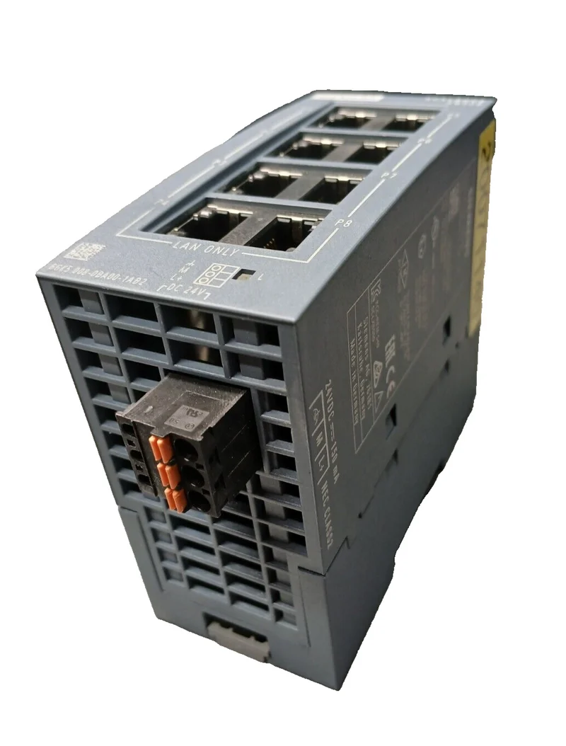 SIEMENS 6GK5 008-0BA00-1AB2 SCALANCE XB008 Industrial Ethernet Switch