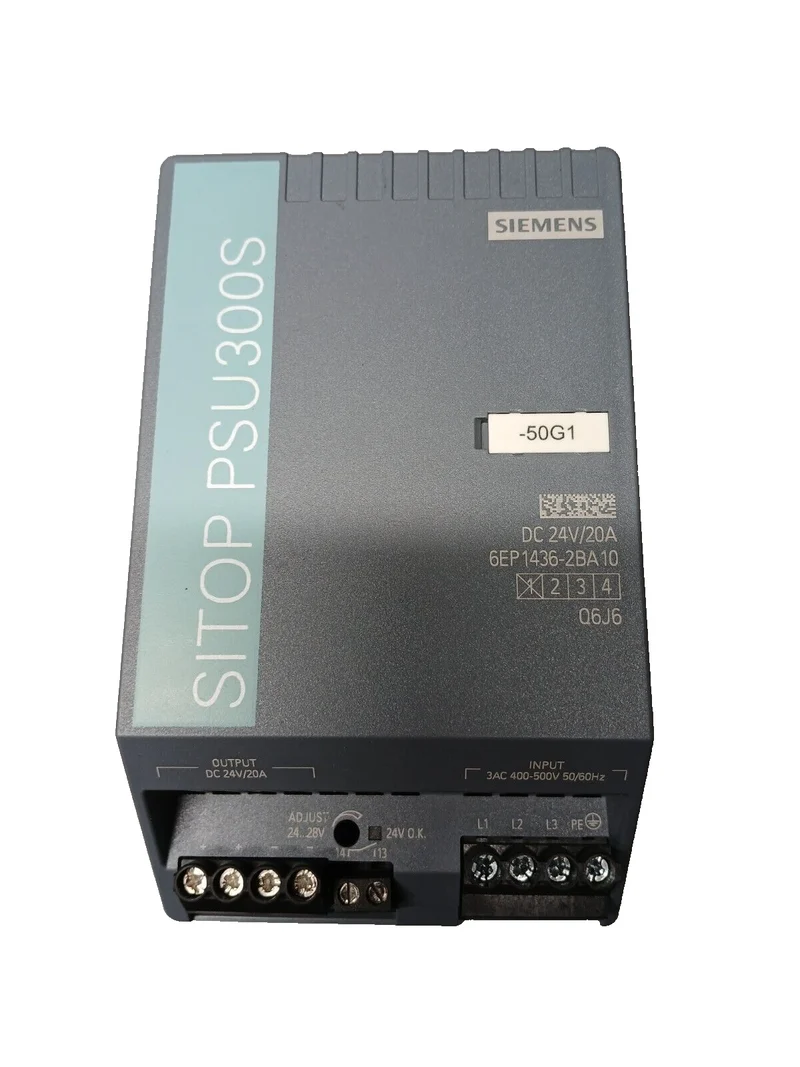 Siemens SITOP PSU300S 6EP14362BA10 Netzteil 24V 20A Power Supply Industrie