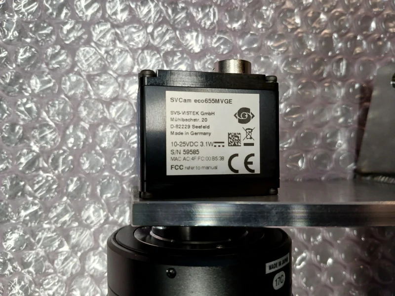 SVS VISTEK SVCam eco655MVGE Industrie-Kamera - Profiqualität, Made in Germany