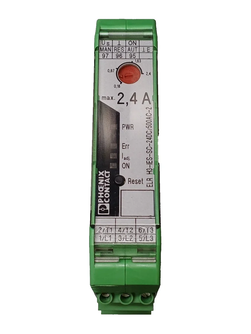 Phoenix Contact ELR H3-IES-SC 24DC/500AC-2 Hybrid-Motorschutz max. 2,4A