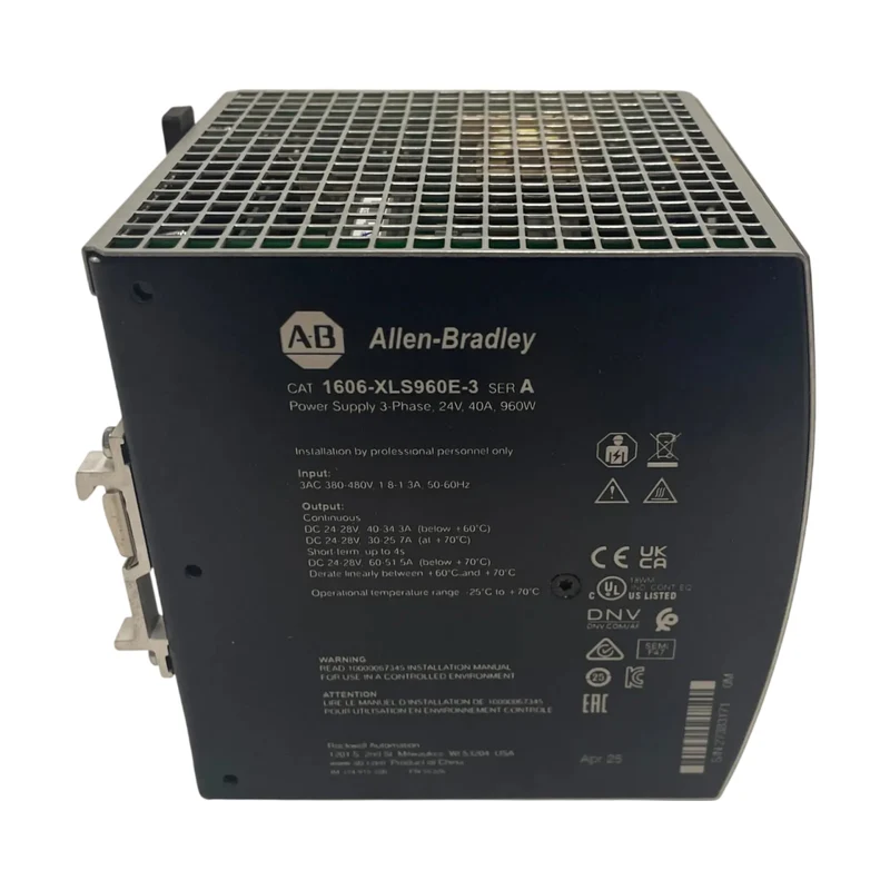 Allen Bradley 1606-XLS960E-3 Performance Netzteil 24-28V DC 960W 480V AC Technik