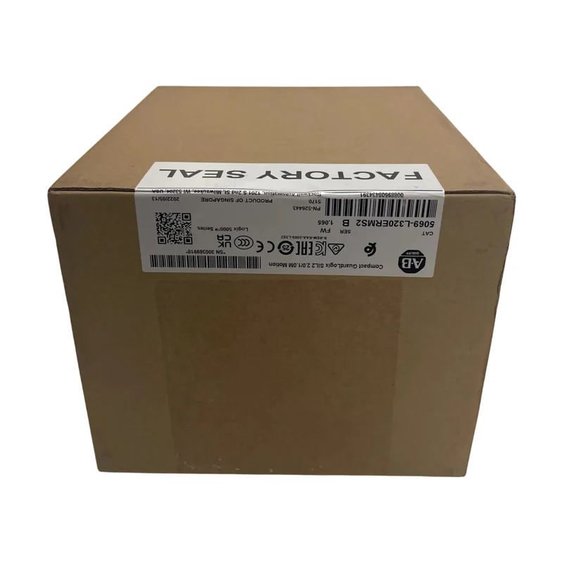 Allen Bradley 5069-L320ERMS2 Compact GuardLogix 5380 Safety SIL2 PLd Controller