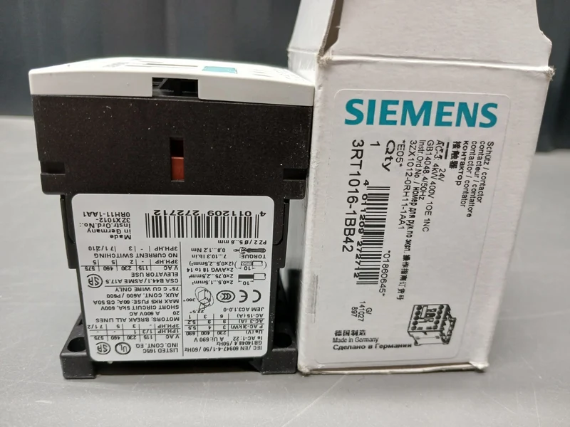 Siemens Schütz 3RT10161BB42 NEU