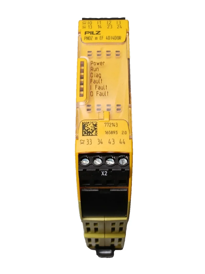 Pilz PNOZ m EF 4D14D0R Sicherheitsmodul 24V DC 6,5W Ident-Nr. 772143