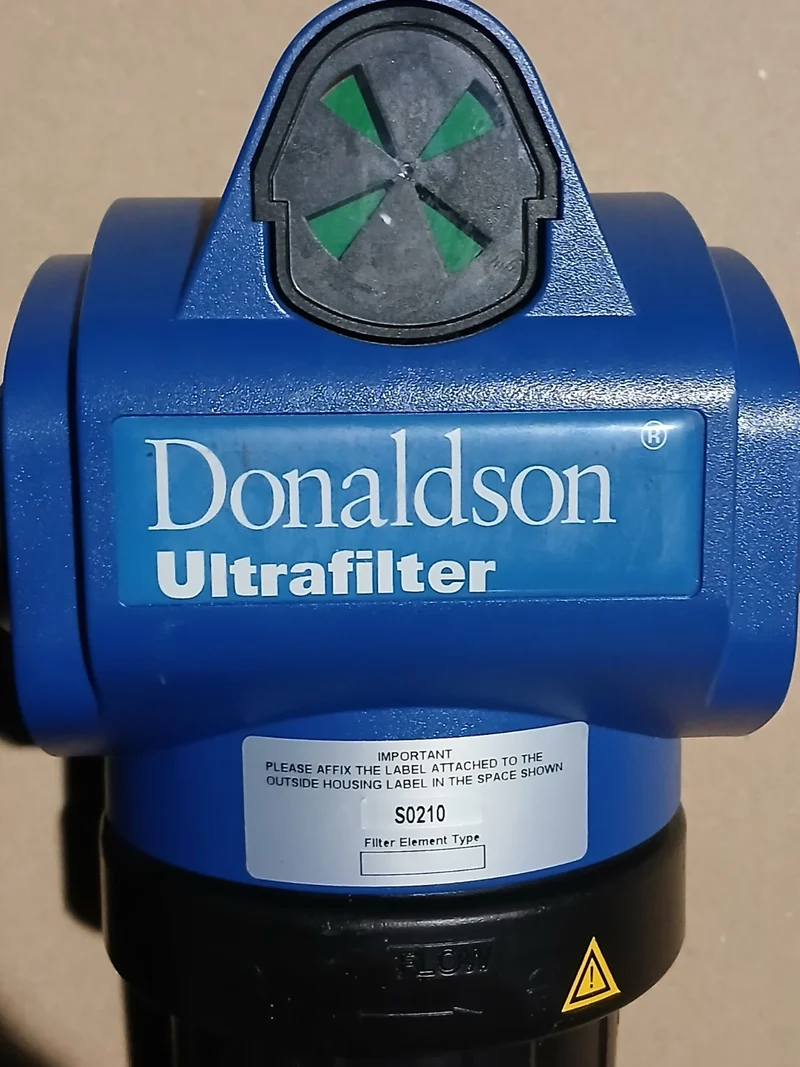 Donaldson DF-0210-MK LABS Druckluftfilter max 16 bar Gewinde 3/4 + 1x DF-0210-PS