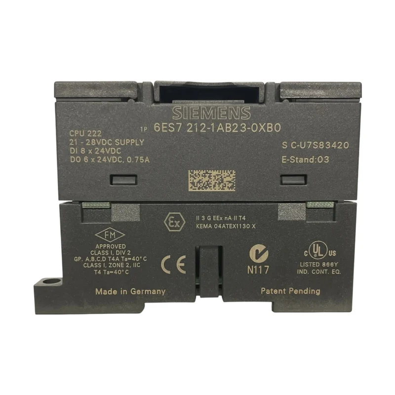 Siemens SIMATIC S7-200 CPU 222 Kompakteinheit DC Netzteil 6ES7212-1AB23-0XB0