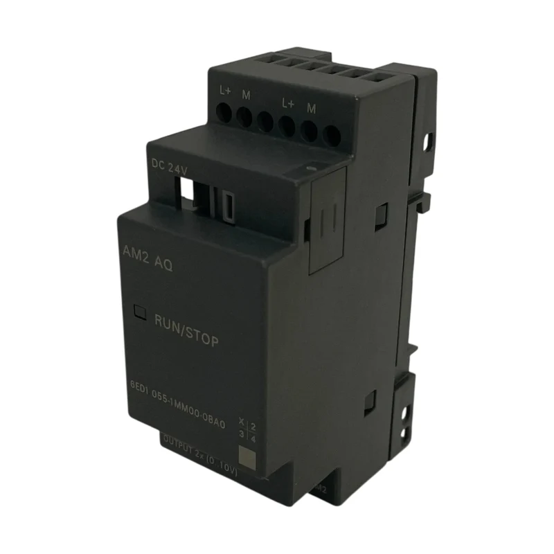 Siemens 6ED1055-1MM00-0BA0 LOGO! AM2 AQ Erweiterungsmodul DC 24V 2AQ 0-10V