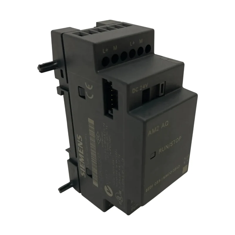 Siemens 6ED1055-1MM00-0BA0 LOGO! AM2 AQ Erweiterungsmodul DC 24V 2AQ 0-10V
