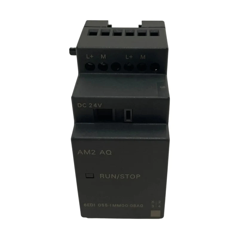 Siemens 6ED1055-1MM00-0BA0 LOGO! AM2 AQ Erweiterungsmodul DC 24V 2AQ 0-10V