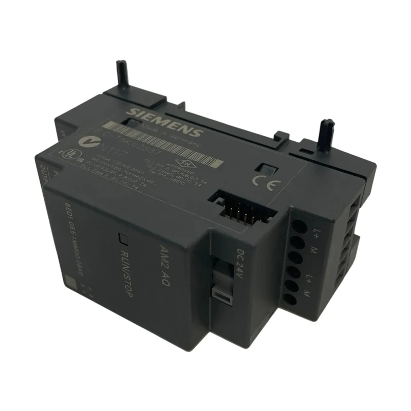 Siemens 6ED1055-1MM00-0BA0 LOGO! AM2 AQ Erweiterungsmodul DC 24V 2AQ 0-10V