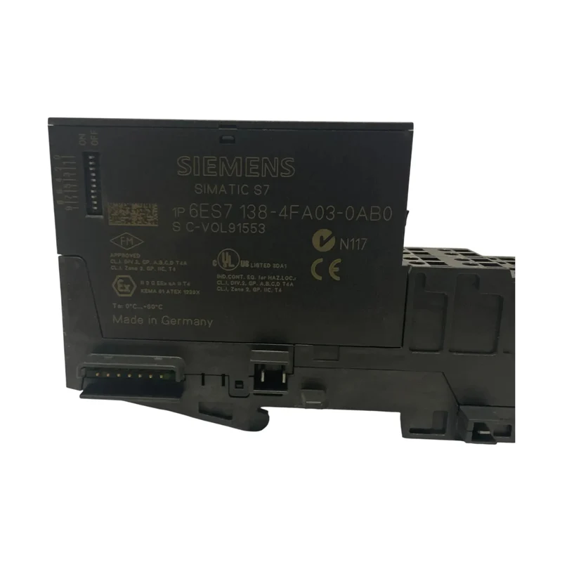 Siemens SIMATIC DP ET200S Modul 6ES7138-4FA03-0AB0 4/8 F-DI PROFISAFE 24V DC