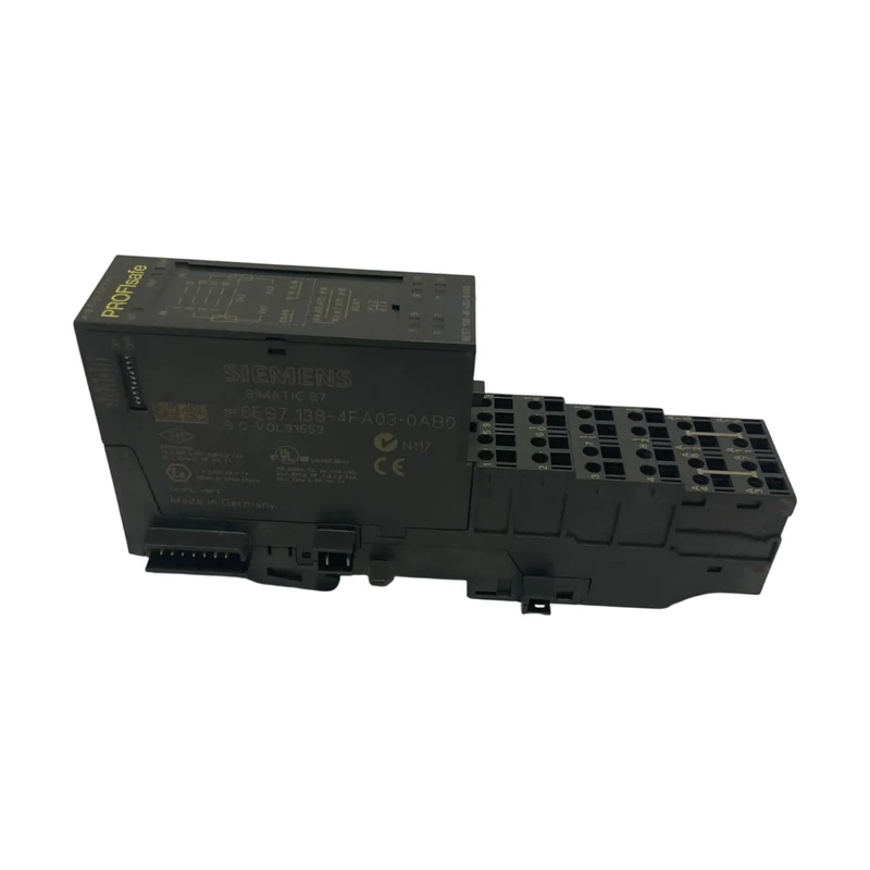 Siemens SIMATIC DP ET200S Modul 6ES7138-4FA03-0AB0 4/8 F-DI PROFISAFE 24V DC