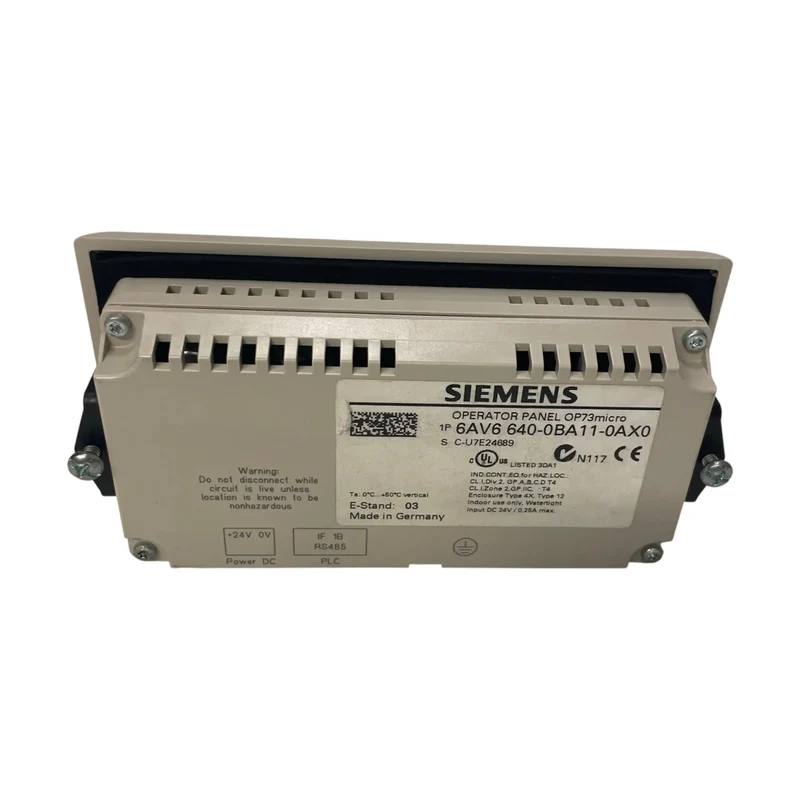 Siemens 6AV6640-0BA11-0AX0 SIMATIC OP 73micro Operator Panel S7-200 Ersatzteil