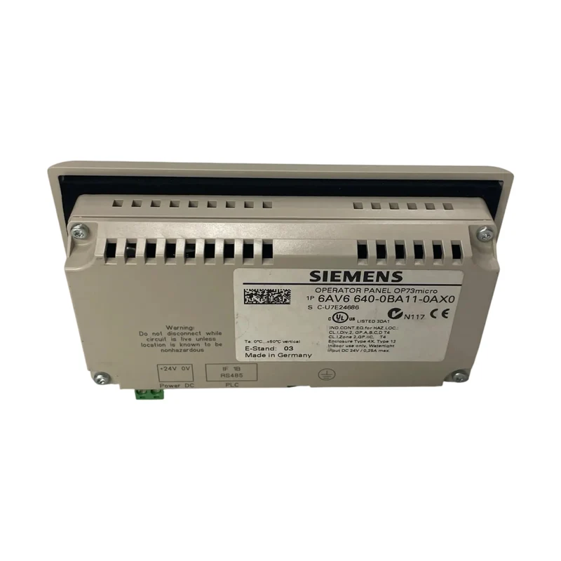 Siemens 6AV6640-0BA11-0AX0 SIMATIC Operator Panel OP 73micro S7-200 Ersatzteil