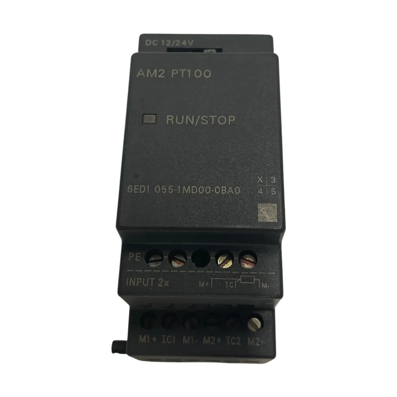 Siemens LOGO! AM2 PT100 Erweiterungsmodul 6ED1055-1MD00-0BA0 DC 12/24V 2AI